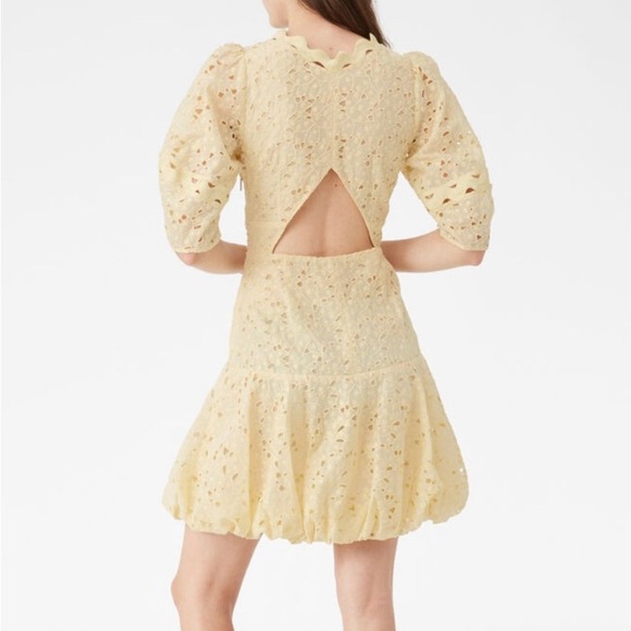 Tuckernuck Rebecca Taylor Audrey Eyelet Mini Dress - Picture 3 of 4